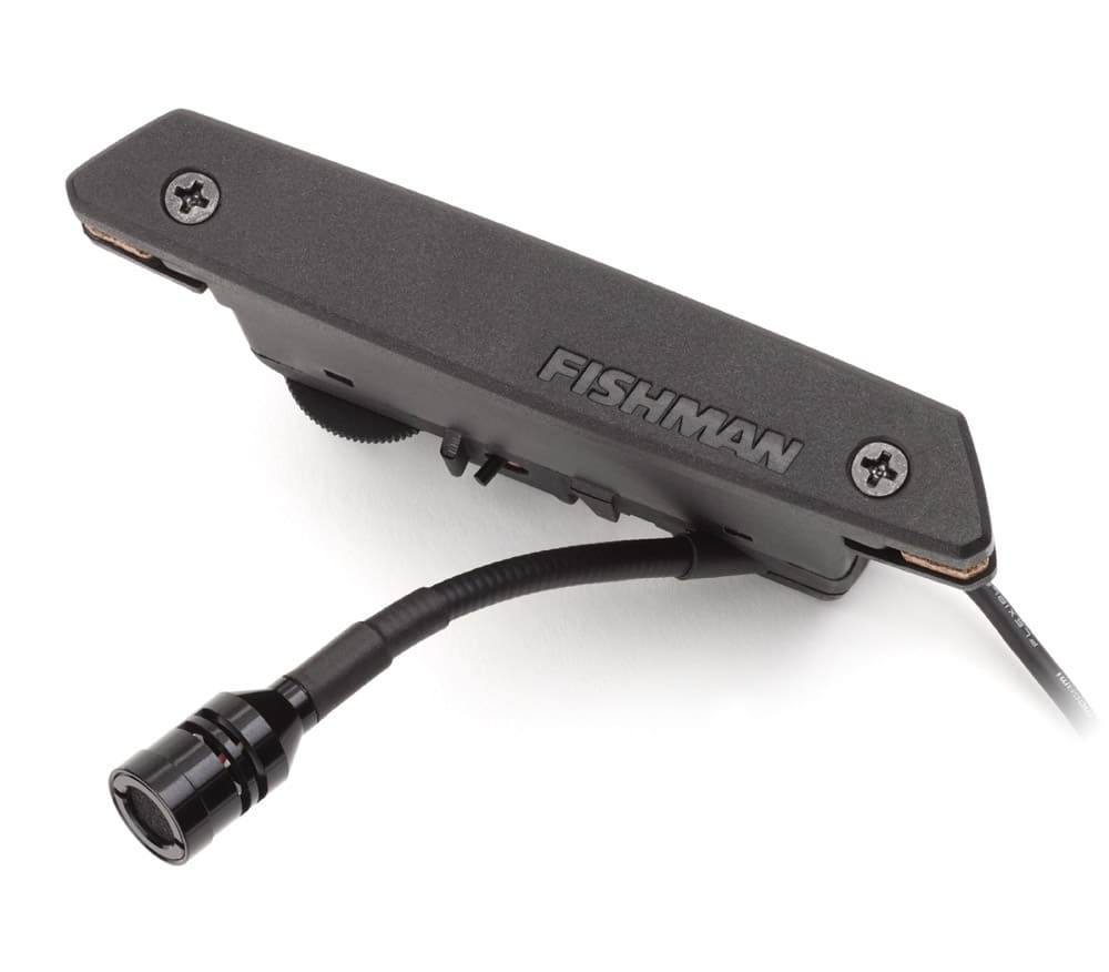 Fishman Rare Earth Active Soundhole Humbucking Blend Pickup - przetwornik z mikrofonem