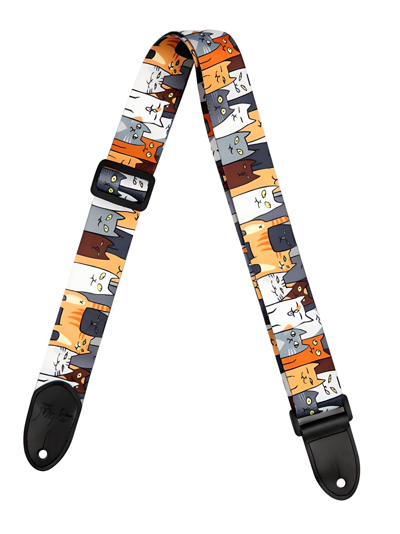 FLIGHT S35 CATS - ukulele strap frotn