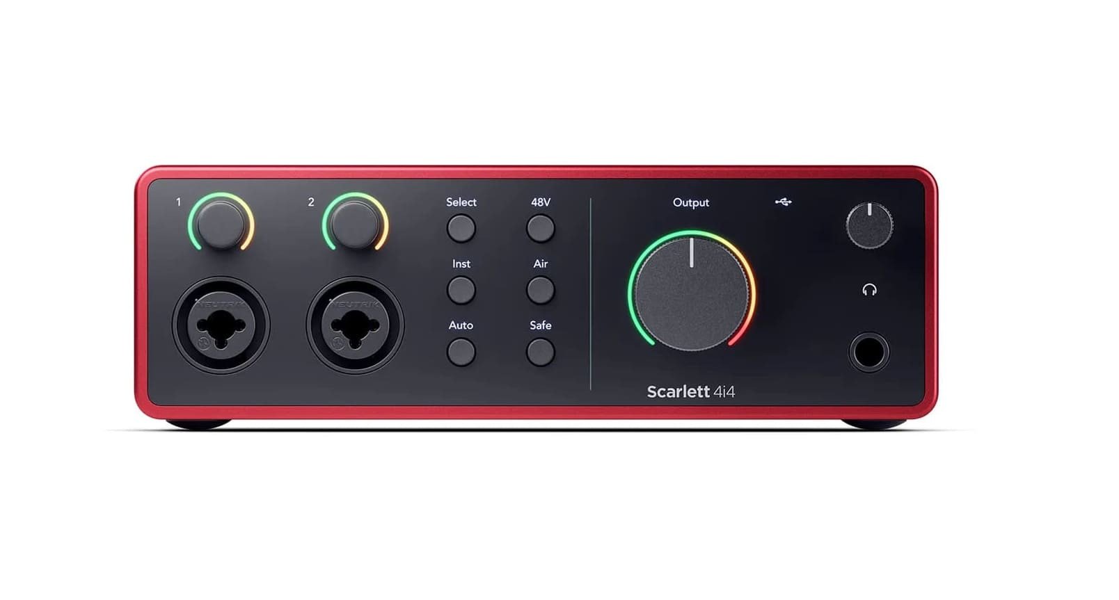 ‌Focusrite Scarlett 4i4 4Gen front