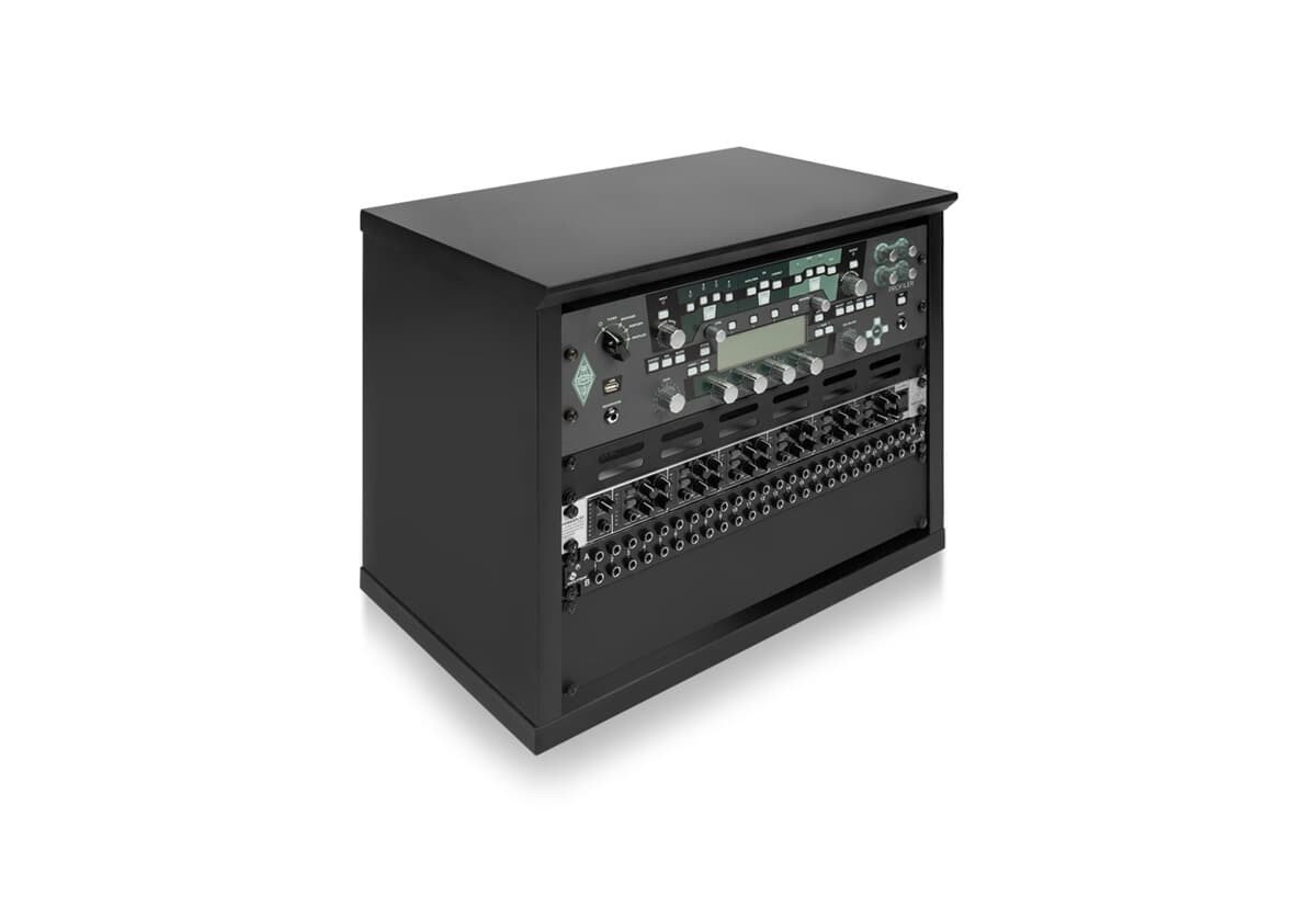 Gator Frameworks GFW-ELITERK-8U-BLK – desktopowy rack studyjny,czarny