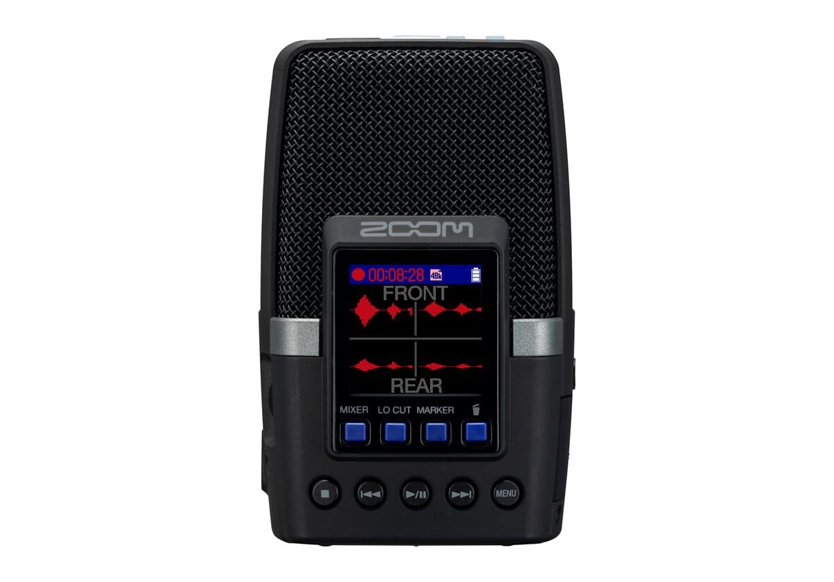 Zoom H2essential-front-top