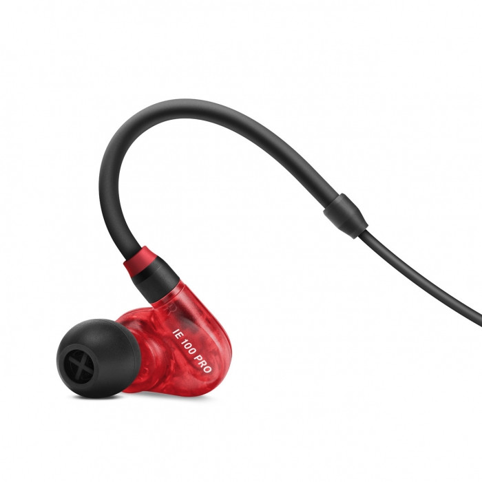 S‌ennheiser IE 100 PRO RED - SŁUCHAWKI MINIATUROWE DOKANAŁOWE