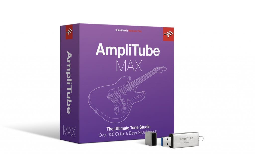 IK AmpliTube MAX - Plugin symulujący wzmacniacze oraz efekty gitarowe i basowe
