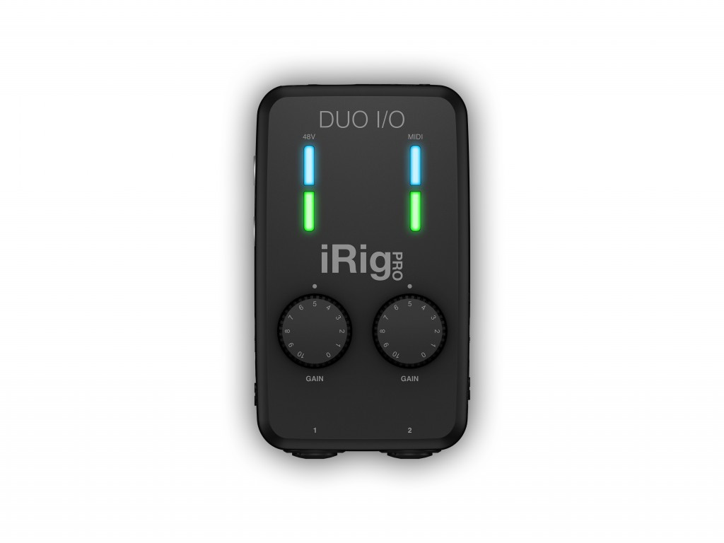 IK Multimedia iRig Pro DUO I/O - interfejs front