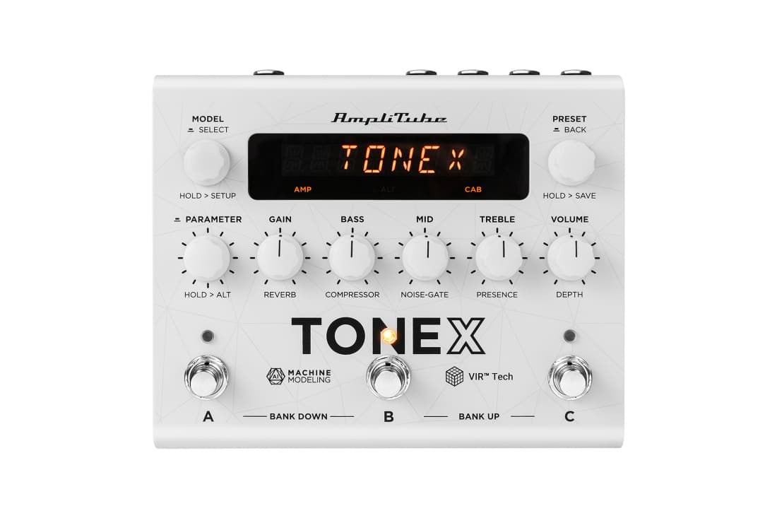 IK Multimedia ToneX Pedal White - Pedał gitarowy top