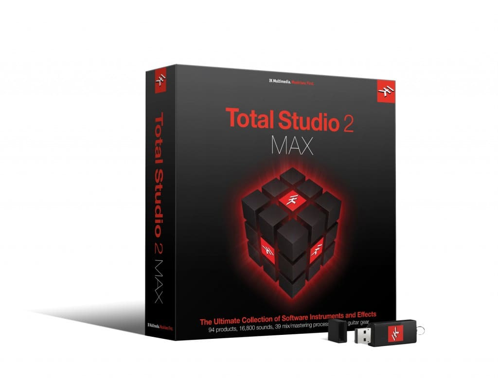 IK Multimedia Total Studio 2 MAX licencja - front