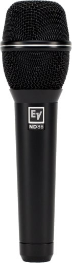 ‌Electro-Voice ND86 - Dynamiczny mikrofon wokalowy o superkardioidalnej charakterystyce kierunkowości