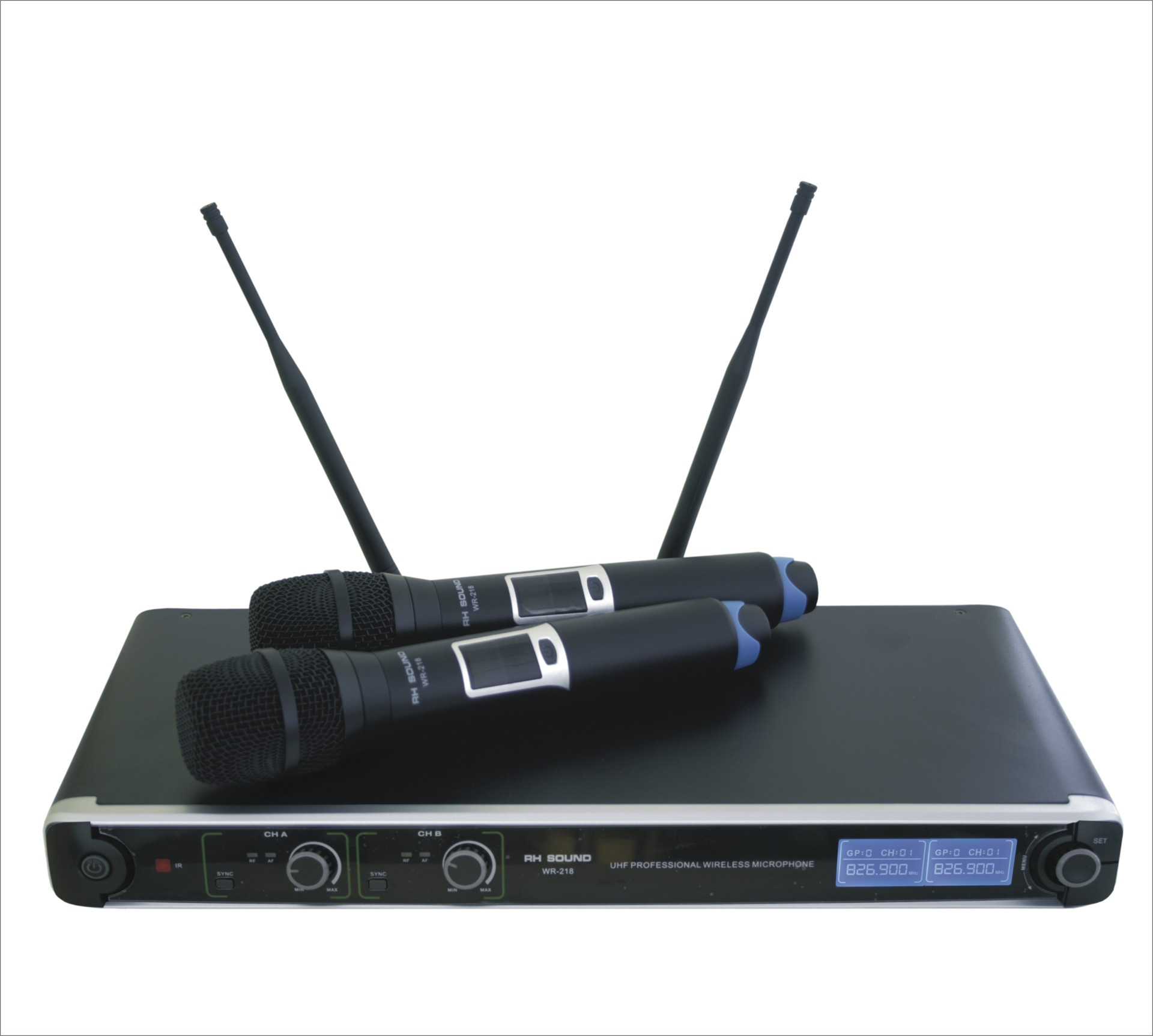 R‌H Sound WR-218 - Mikrofon bezprzewodowy doręczny podwójny