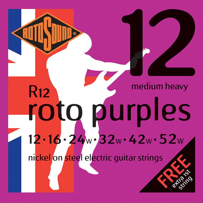 Rotosound Roto (owijka niklowa) R12 - struny do gitary elektrycznej