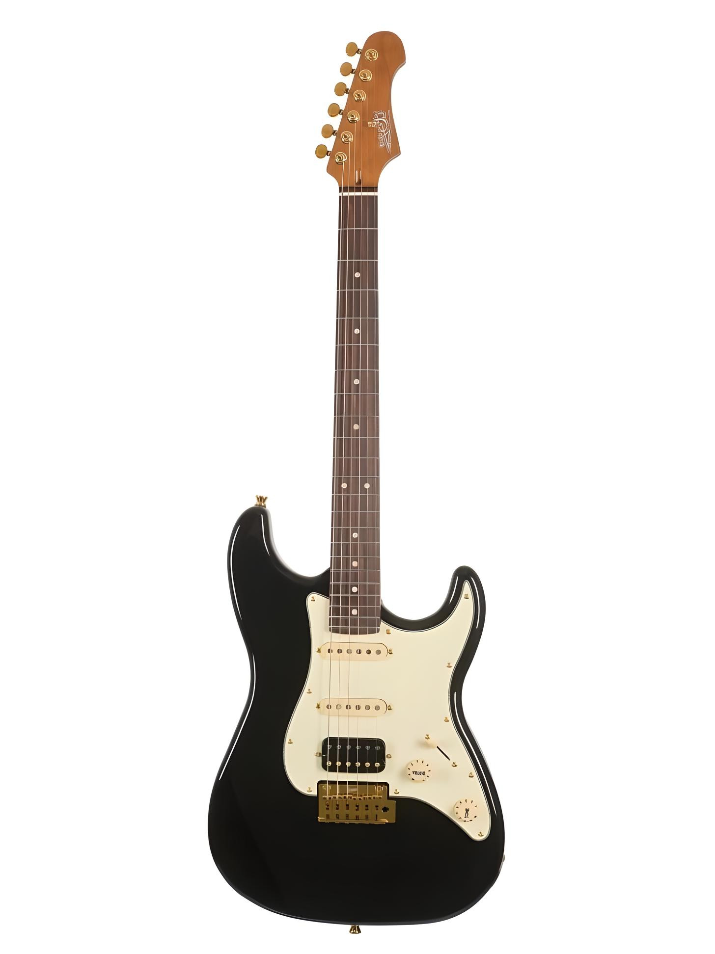 JET JS-480 BK G HSS - Electric Guitar front