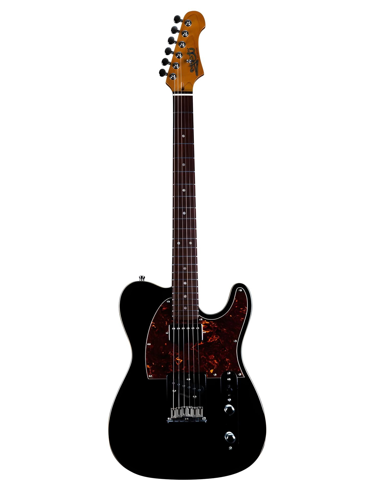 JET JT-350 BK SH - electric guitar front