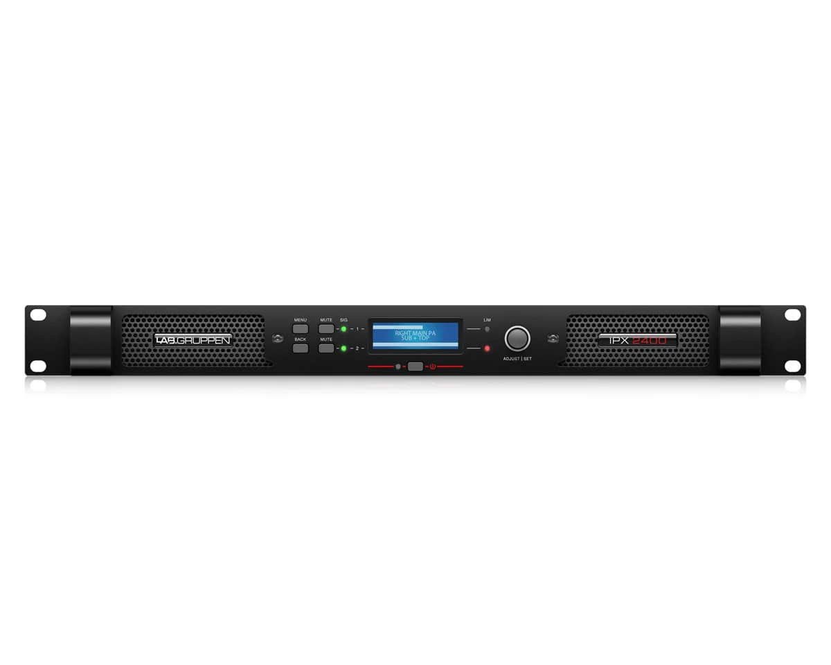 Lab Gruppen IPX 2400 – 2×1200 W DSP wzmacniacz mocy