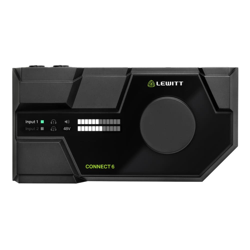 LEWITT CONNECT 6‌ - Interfejs Audio USB-C top