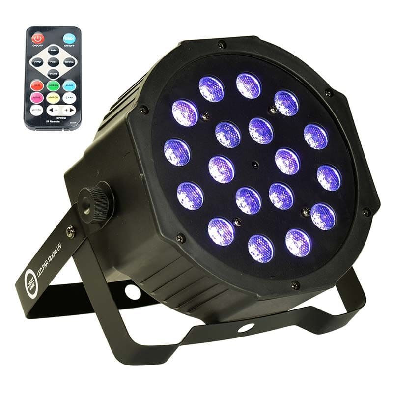 LIGHT4ME LED PAR 18x3W UV - reflektor ultrafioletowy