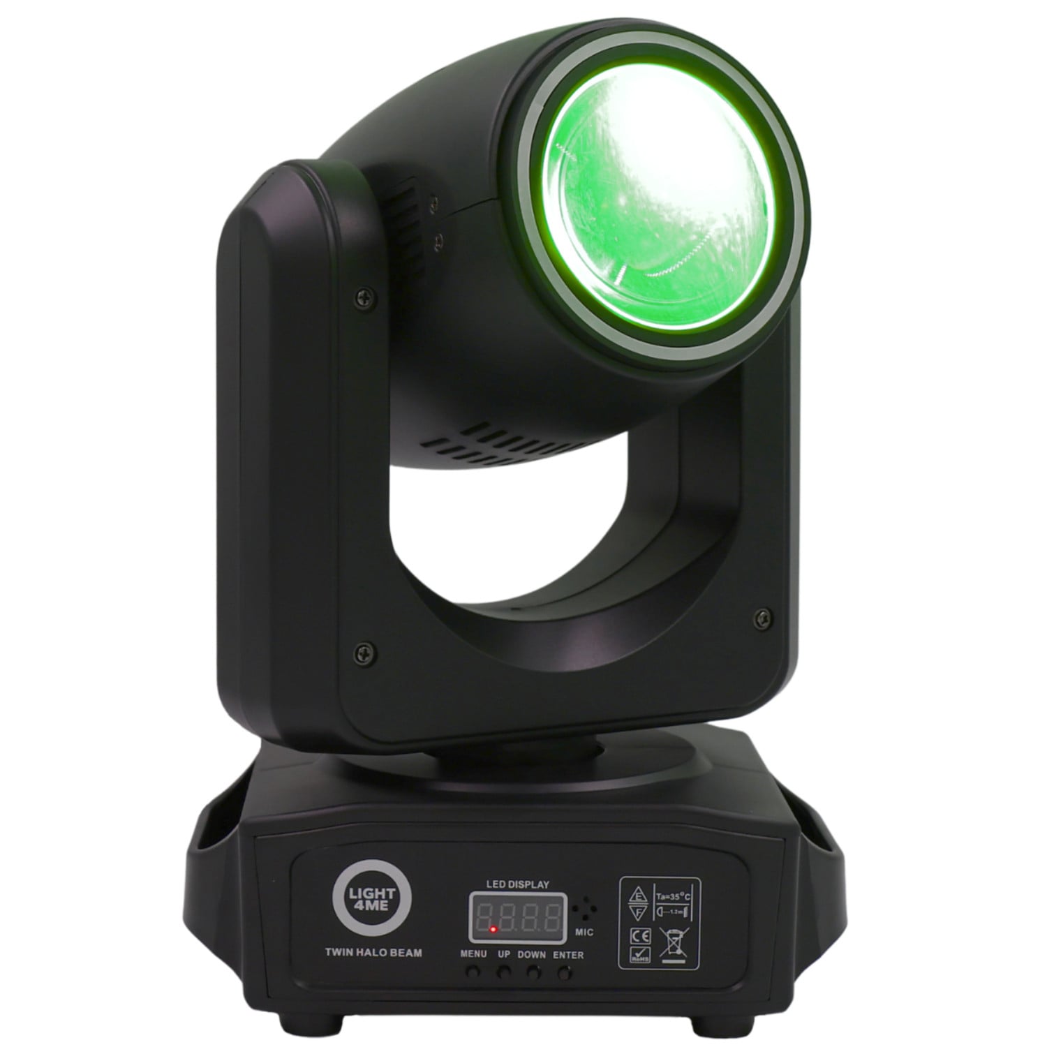 LIGHT4ME TWIN HALO BEAM - podwójna głowica ruchoma beam