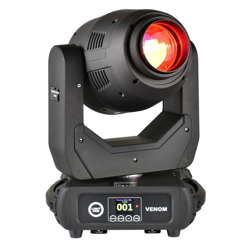 LIGHT4ME VENOM ZOOM 250 - głowica ruchoma LED 250W