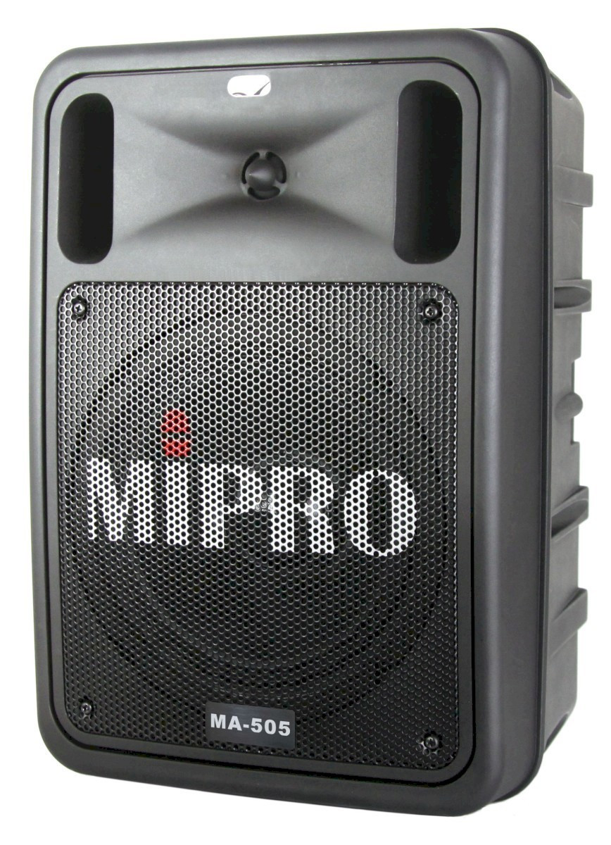 ‌MIPRO MA-505R2/DPM-3 - Przenośny system nagłośnieniowy z 8" wooferem