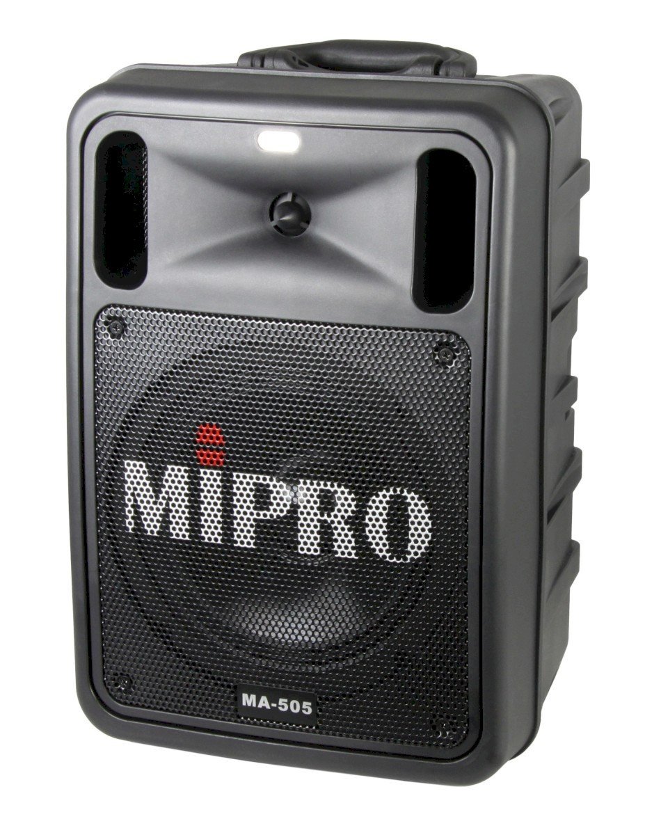 ‌MIPRO MA-505R1 - Przenośny system nagłośnieniowy z 8" wooferem