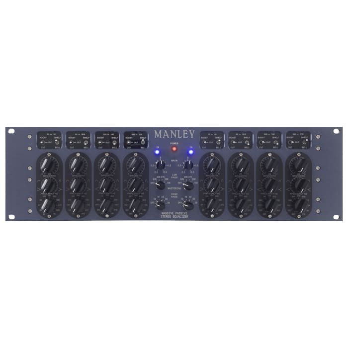 ‌Manley MASSIVE PASSIVE Mastering - 2-kanałowy Equalizer front