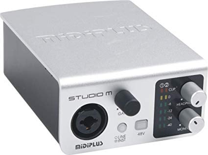 MIDIPLUS- STUDIO M - Interfejs USB / Audio 