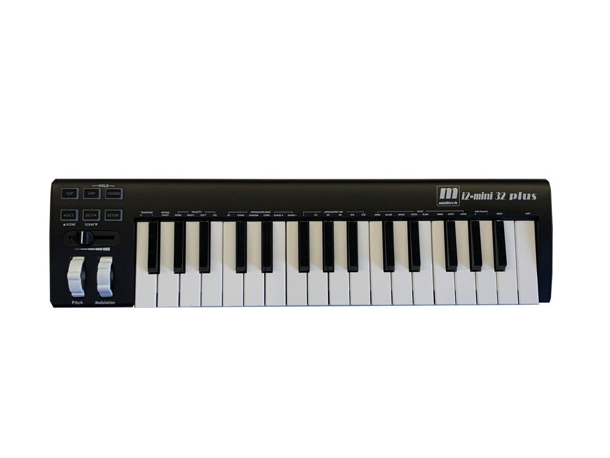 MIDITECH i2-mini 32 PLUS - Keyboard - top