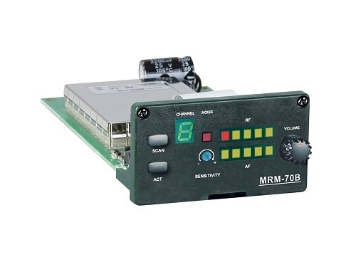 ‌MIPRO MRM-70B - Jednokanałowy, modułowy odbiornik diversity UHF z funkcją ACT do zestawów MA 705, 707, 708, 808 
