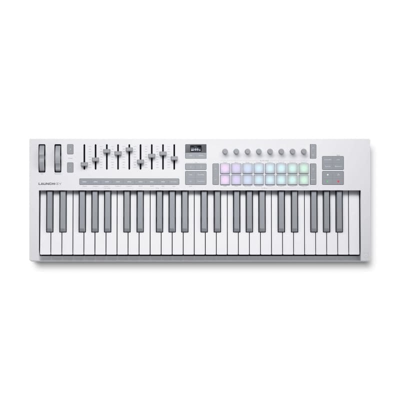 Novation Launchkey 49 MK4 White - kontroler MIDI