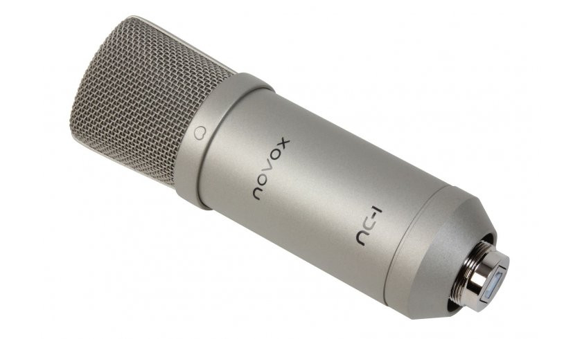 Novox NC-1 silver - mikrofon pojemnościowy USB