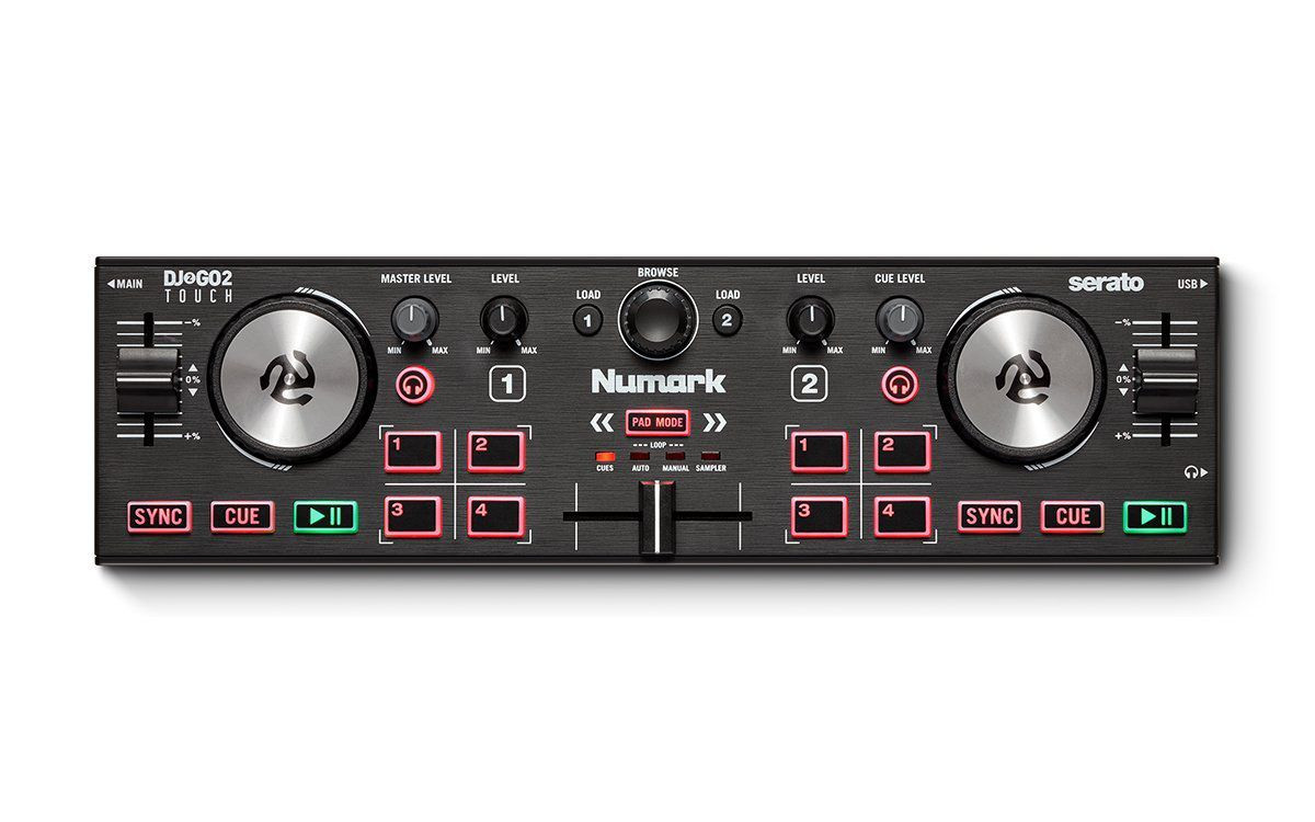 Numark DJ2GO2 Touch - kontroler DJ B-STOCK