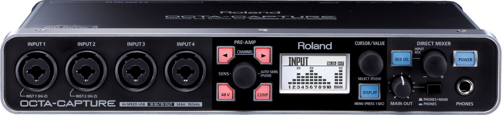 Roland OCTA-CAPTURE UA-1010 - Hi-Speed USB Audio Interface