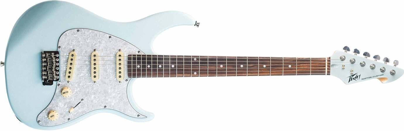 ‌Peavey Raptor Custom Columbia Blue - gitara elektryczna front