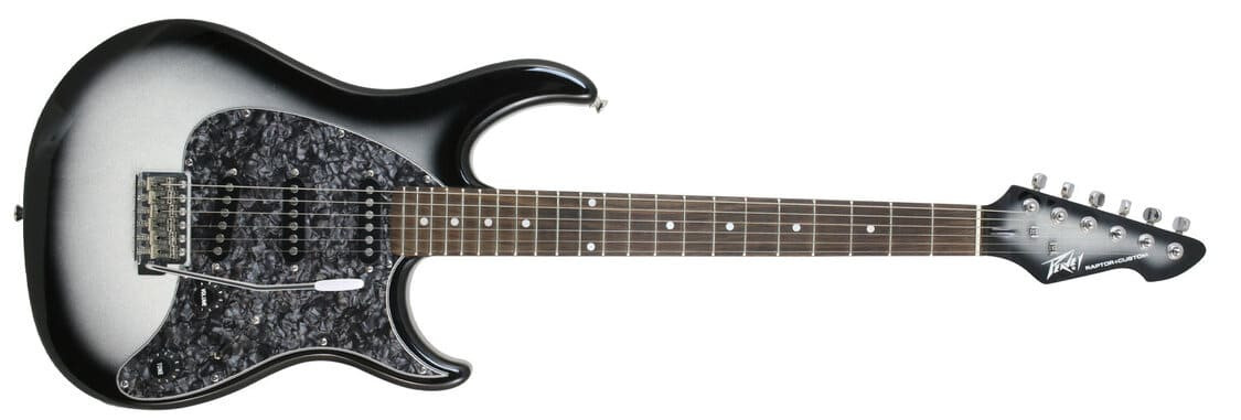 ‌Peavey Raptor Custom Silverburst - gitara elektryczna front