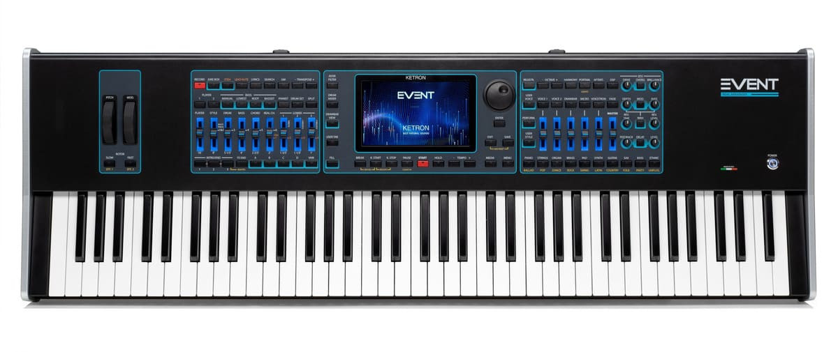 ‌Ketron EVENT - keyboard front