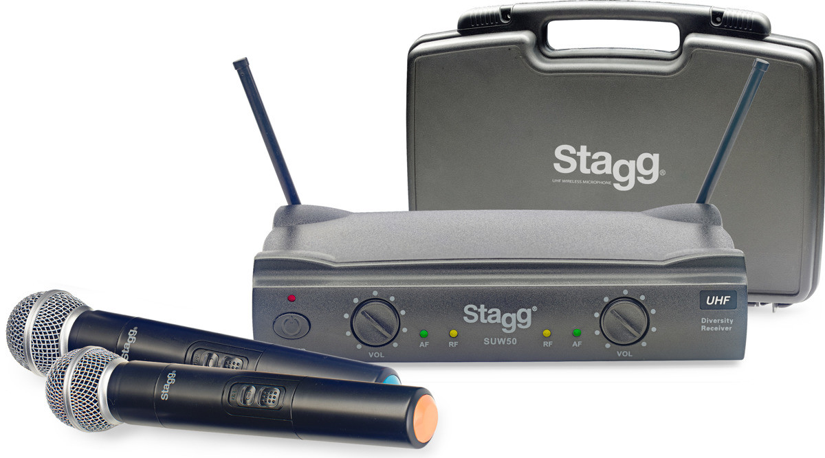 Stagg SUW 50 MM FH EU - Podwójny bezprzewodowy zestaw