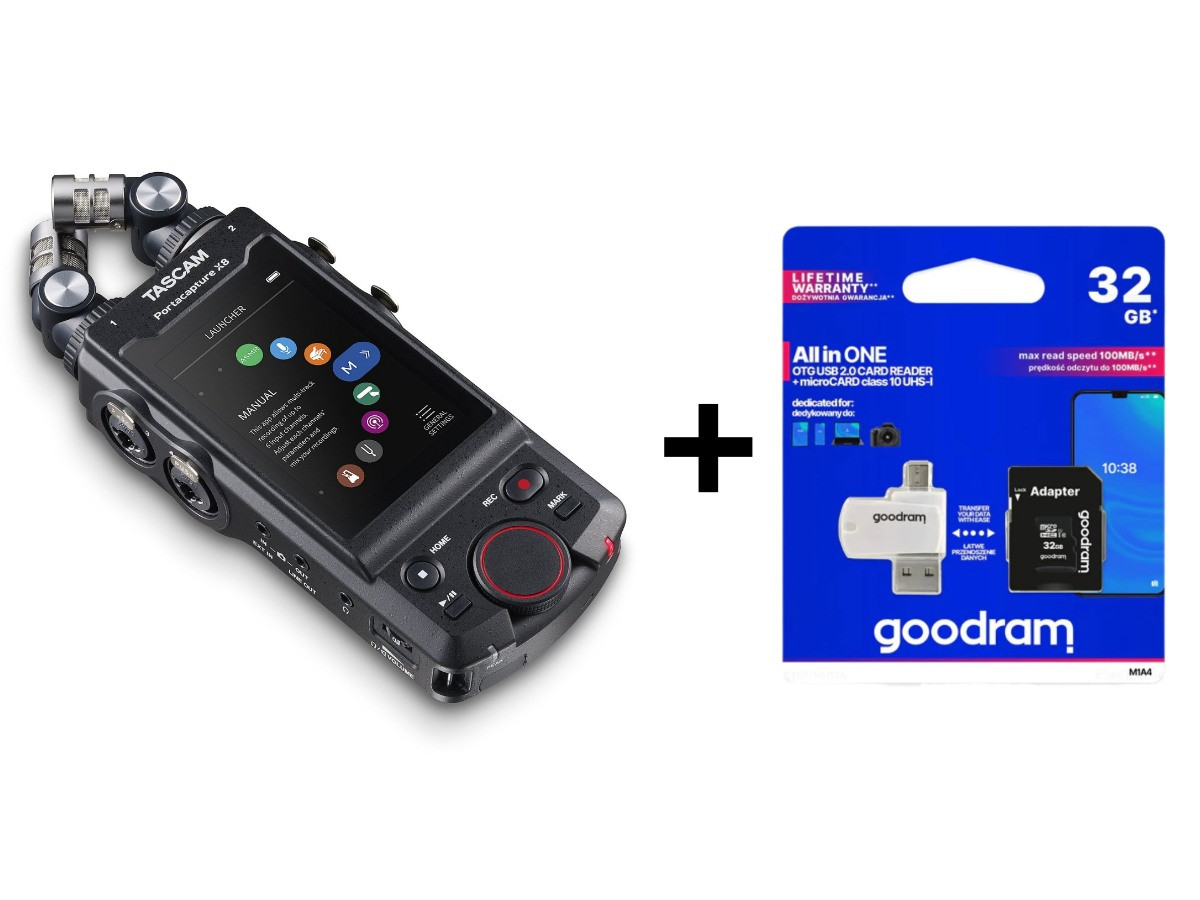 PORTACAPTURE X8 + microSDHC 32GB