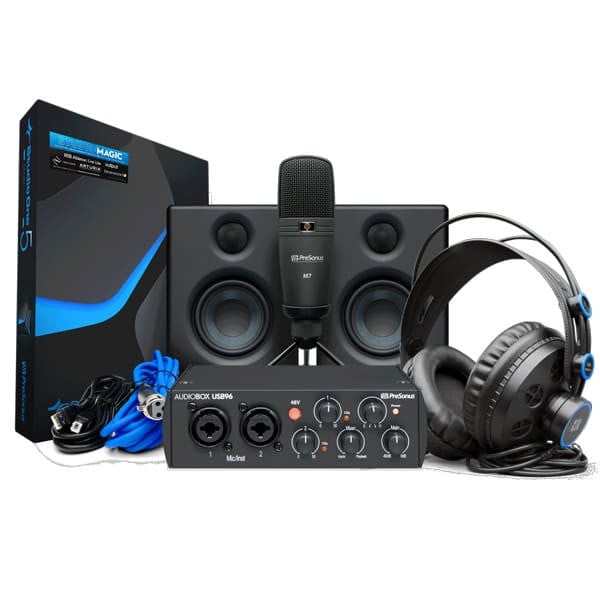 ‌PreSonus AudioBox 96 Studio Ultimate 25th - Zestaw