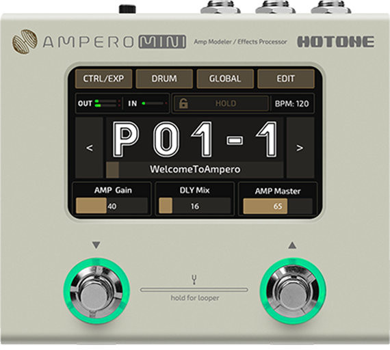 Hotone Ampero Mini VN Vanilla - multiefekt gitarowy 
