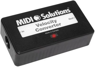 MIDI SOLUTIONS- VELOCITY CONVERTER (przetwornik dynamiki)