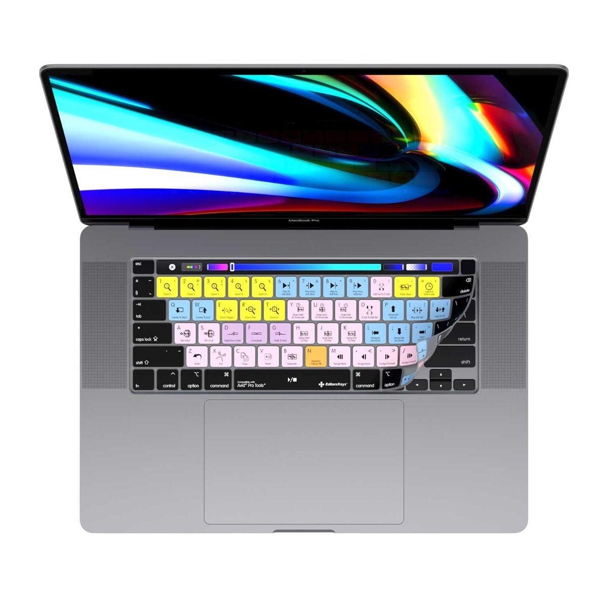 EDITORSKEYS - PRO TOOLS KEYBOARD COVERS (FOR MACBOOK PRO/ AIR 2020+)