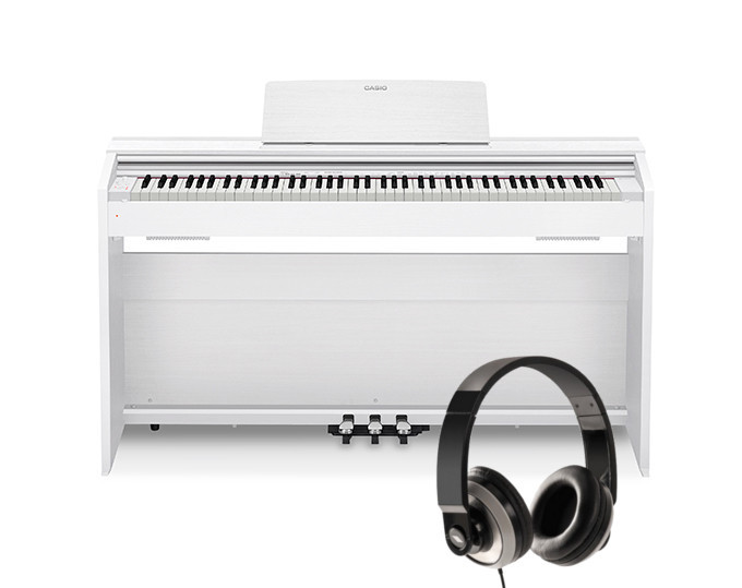 Casio PX-870 WE + słuchawki Serwis pianin w domu klienta