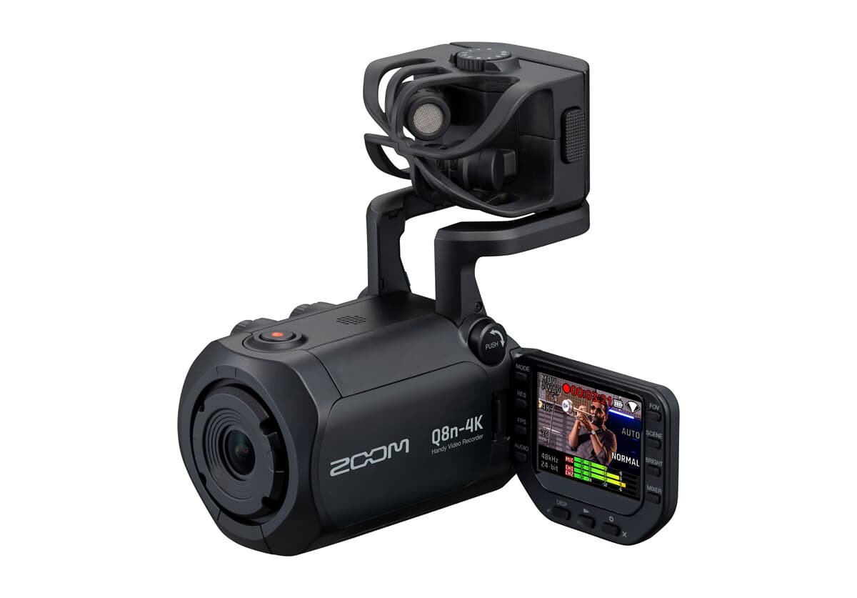 ‌Zoom Q8n-4K - 4K Handy Video Recorder