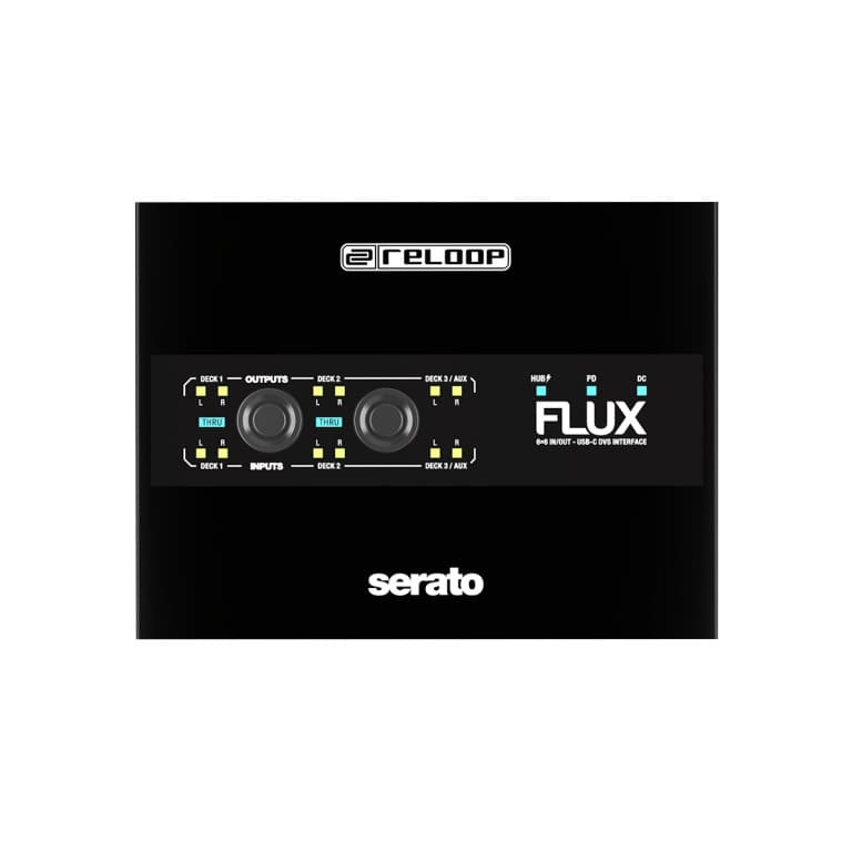 Reloop FLUX - Interfejs audio USB-C