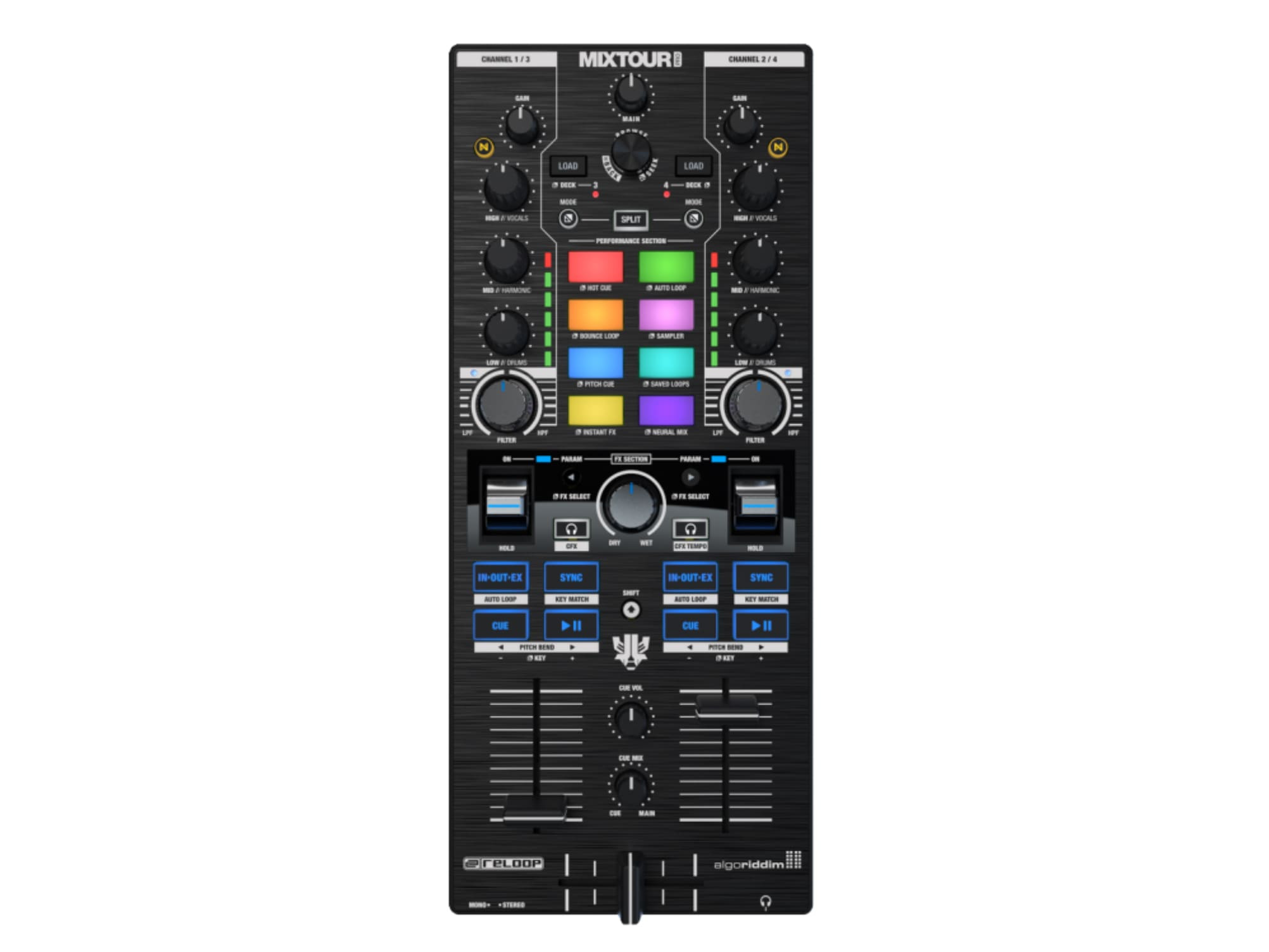 Reloop Mixtour Pro - kontroler DJ-ski top