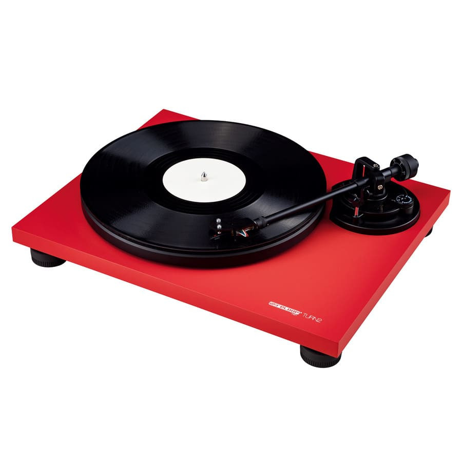 ‌‌Reloop Turn 2 Red - Gramofon Hi-Fi front