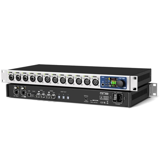 RME 12mic - Preamp mikrofonowy front