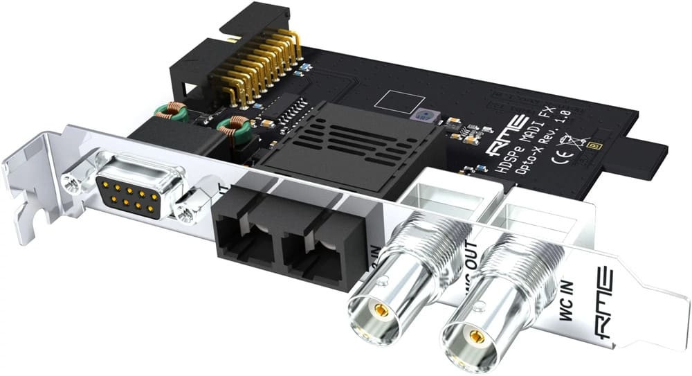 RME HDSPe OPTO-X - karta wewnętrzna