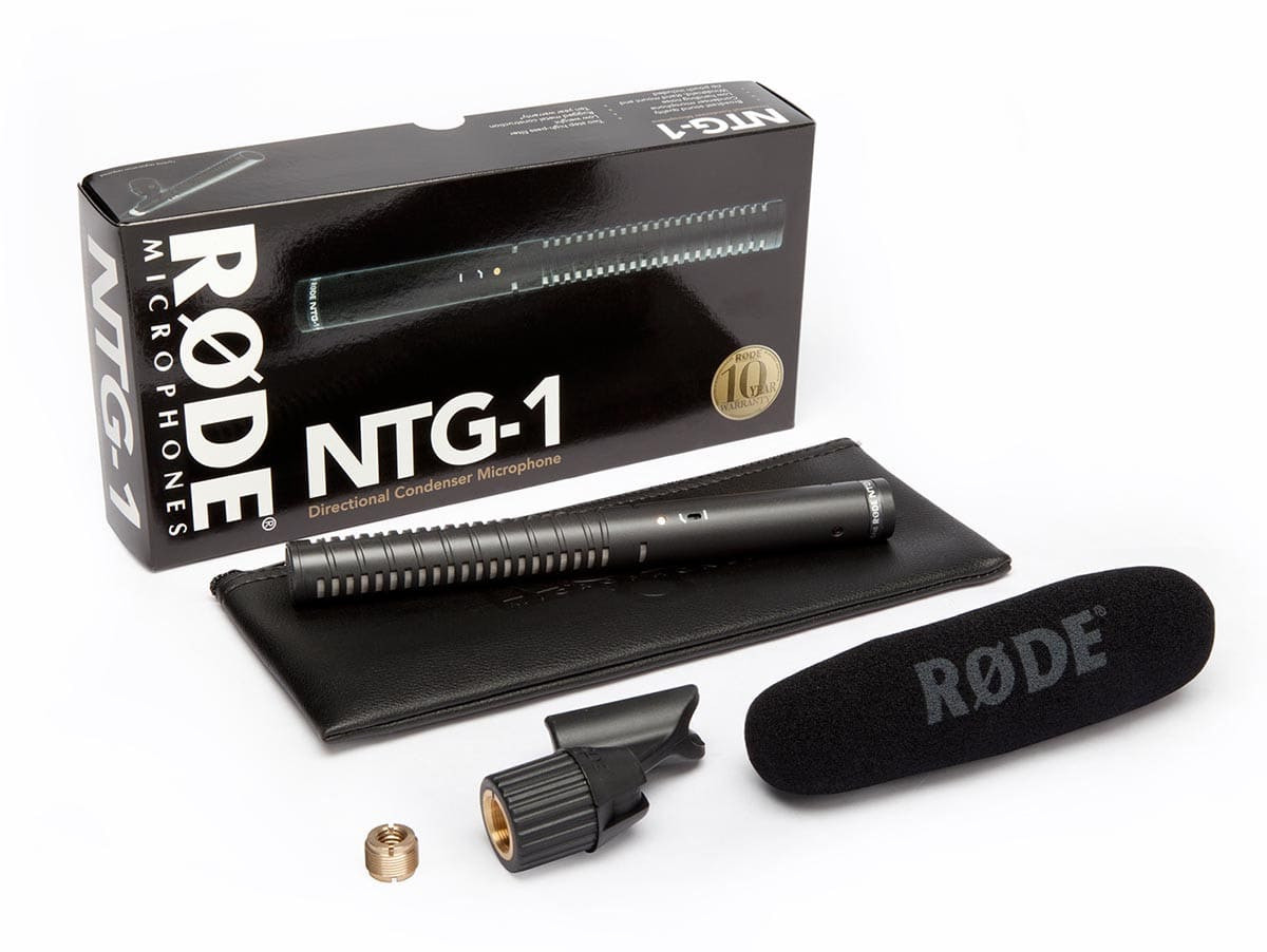 RODE NTG1 - Mikrofon shotgun 
