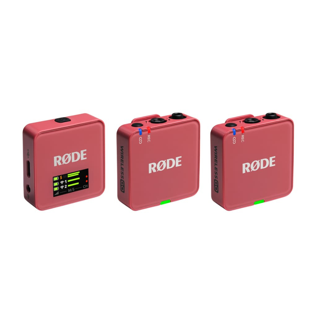 RODE Wireless GO III ROSE - System mikrofonów bezprzewodowych