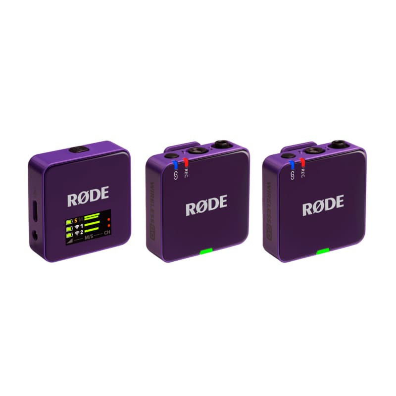 RODE Wireless GO III PURPLE front