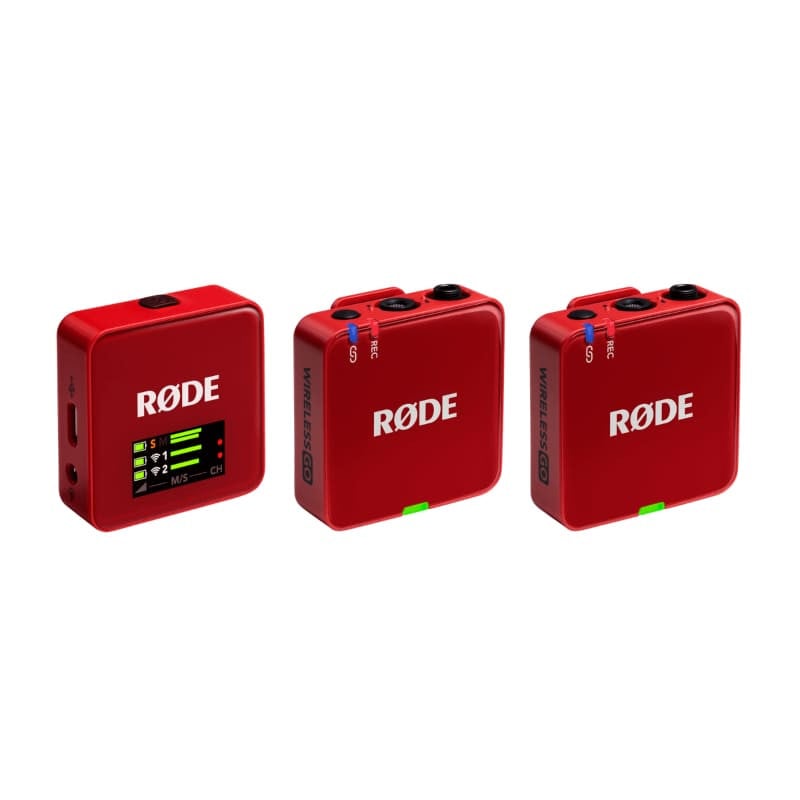 RODE Wireless GO III RED front
